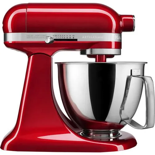 KitchenAid Artisan Mini 3.5 Quart Tilt-Head Stand Mixer Candy Apple Red Open Box
