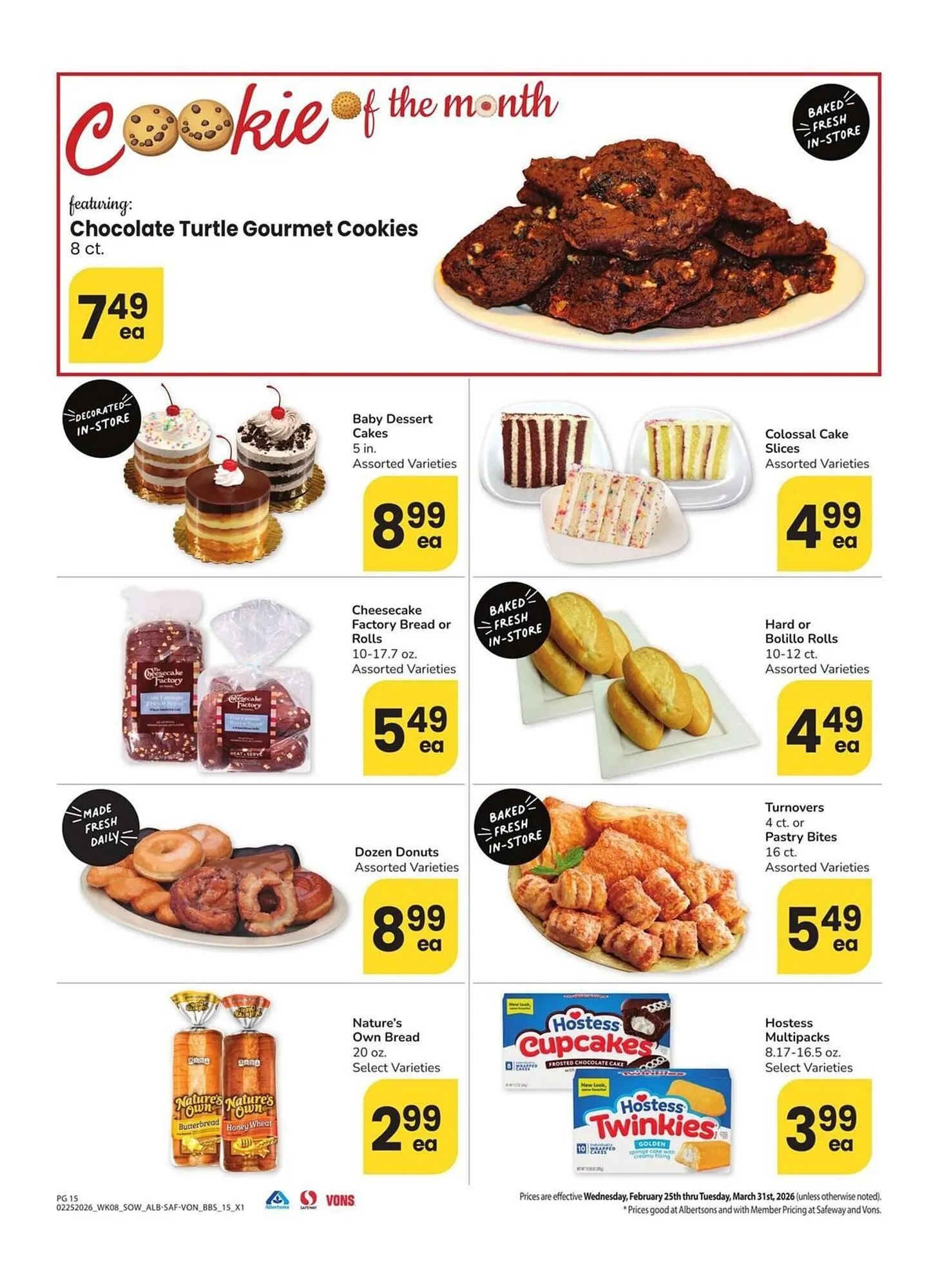 Weekly ad Albertsons weekly ad from February 25 to March 31 2026 - Page 15