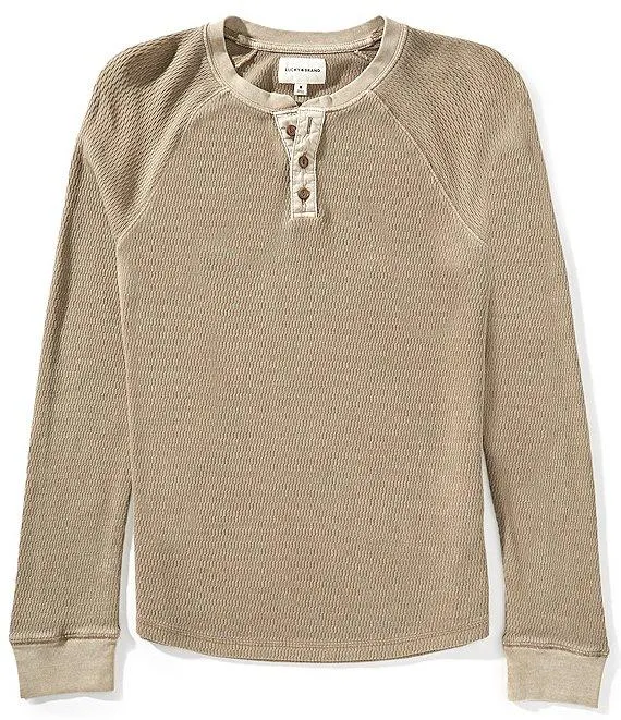 Thermal Henley T-Shirt