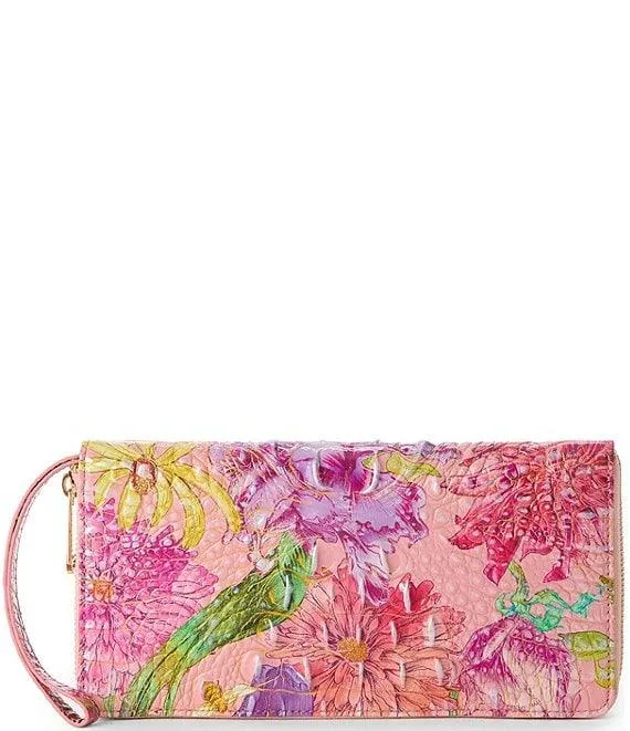 Melbourne Collection Perennial Skyler Travel Wallet Wristlet