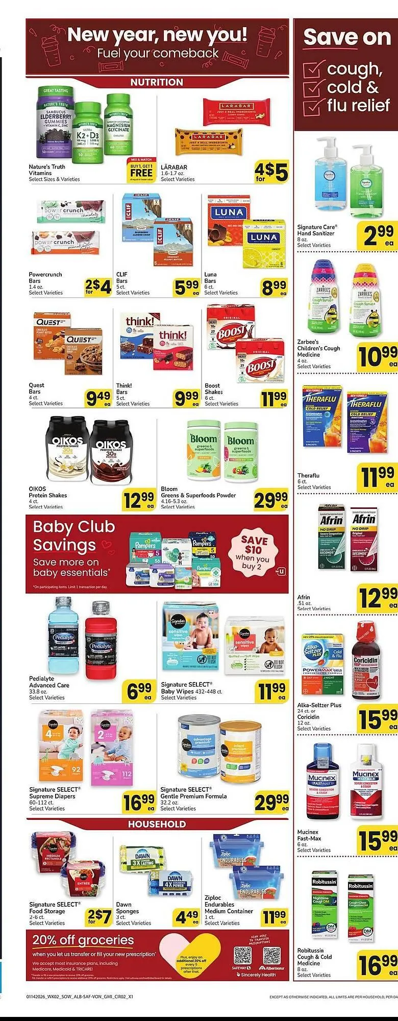 Weekly ad Safeway weekly ad from January 14 to January 20 2026 - Page 10