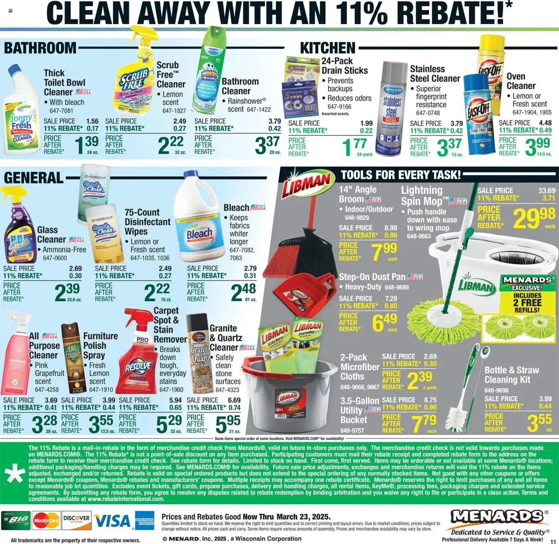 Weekly ad Menards Weekly Ad from March 12 to March 23 2025 - Page 23