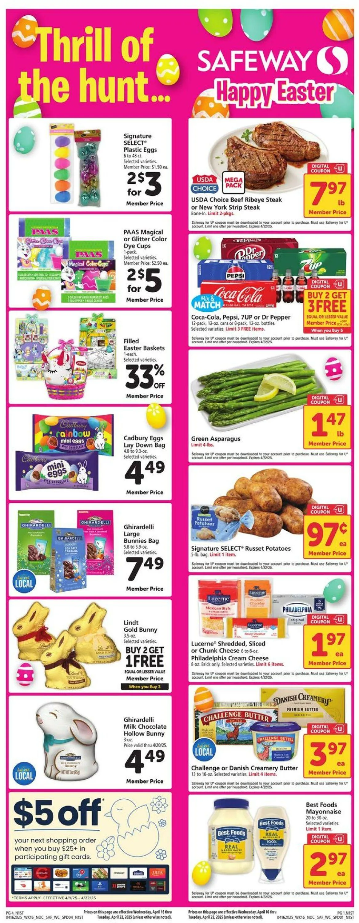 Safeway Current weekly ad - 1