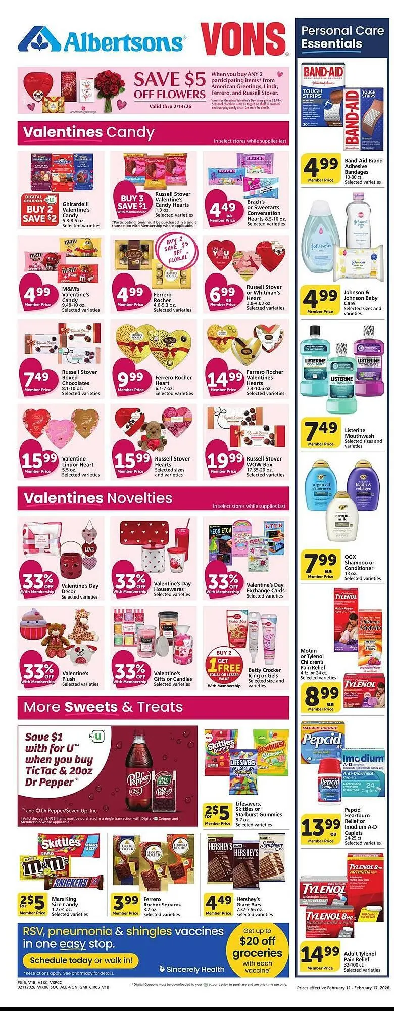 Weekly ad Vons weekly ad from February 11 to February 17 2026 - Page 6