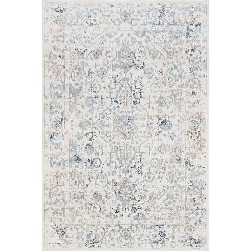 Nuloom Everlee Faded Persian Machine Washable Area Rug