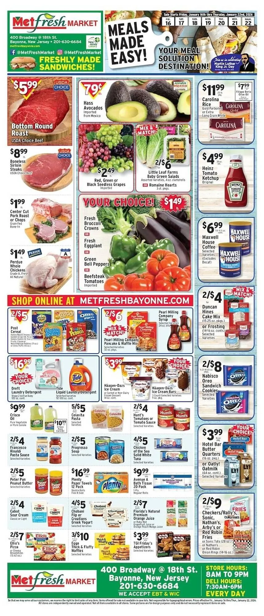 Weekly ad Met Foodmarkets weekly ad from January 16 to January 22 2026 - Page 1