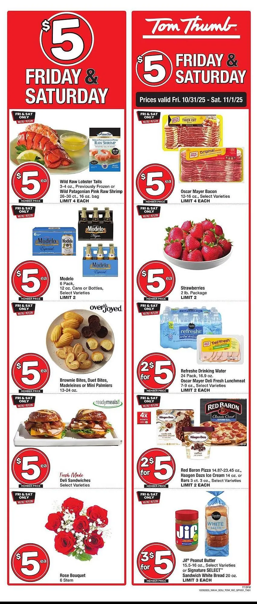 Tom Thumb weekly ad - 1