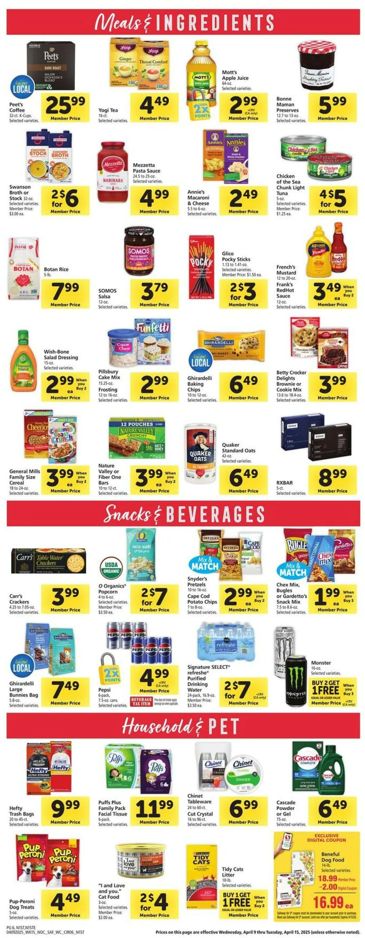 Catálogo de Safeway Current weekly ad 9 de abril al 15 de abril 2025 - Página 6