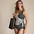 Women's Side Tie Tankini Top