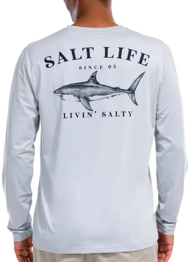 Salt Life Mens Jaws of Steel Long Sleeve Shirt