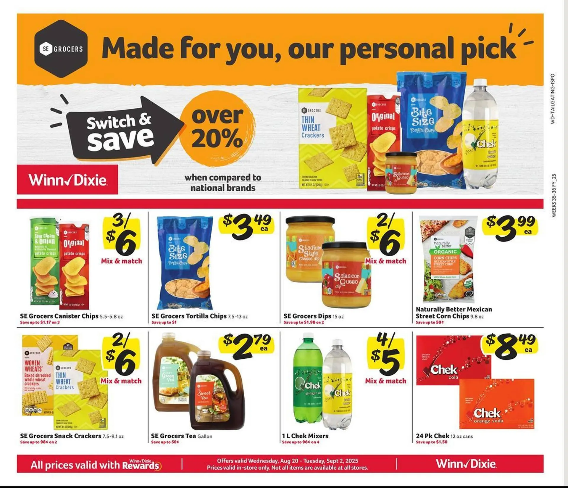 Weekly ad Winn Dixie Weekly Ad from August 20 to September 2 2025 - Page 6