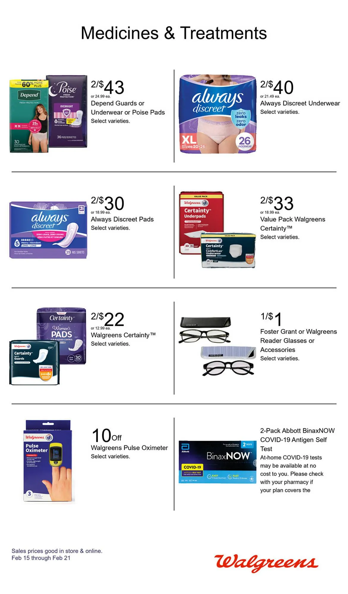 Weekly ad Walgreens weekly ad from February 15 to February 21 2026 - Page 15