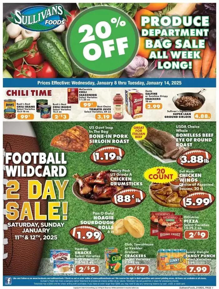 Weekly ad Exclusive deals for our customers from January 8 to January 14 2025 - Page 1