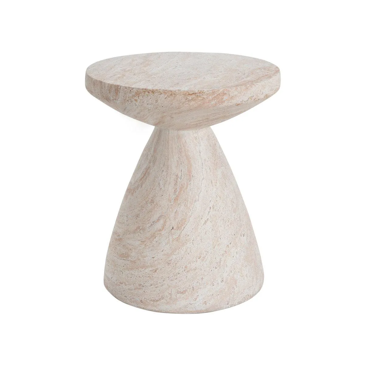 Sayle 18'' Magnesium Oxide Outdoor Side Table