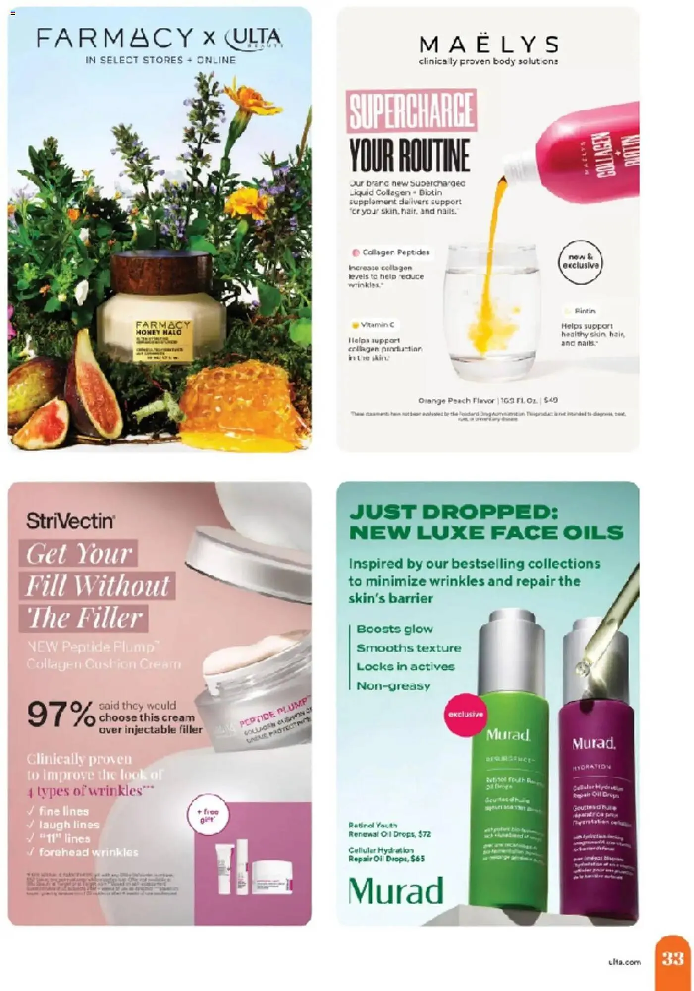 Weekly ad Ulta Beauty Weekly Ad from March 7 to March 27 2025 - Page 33