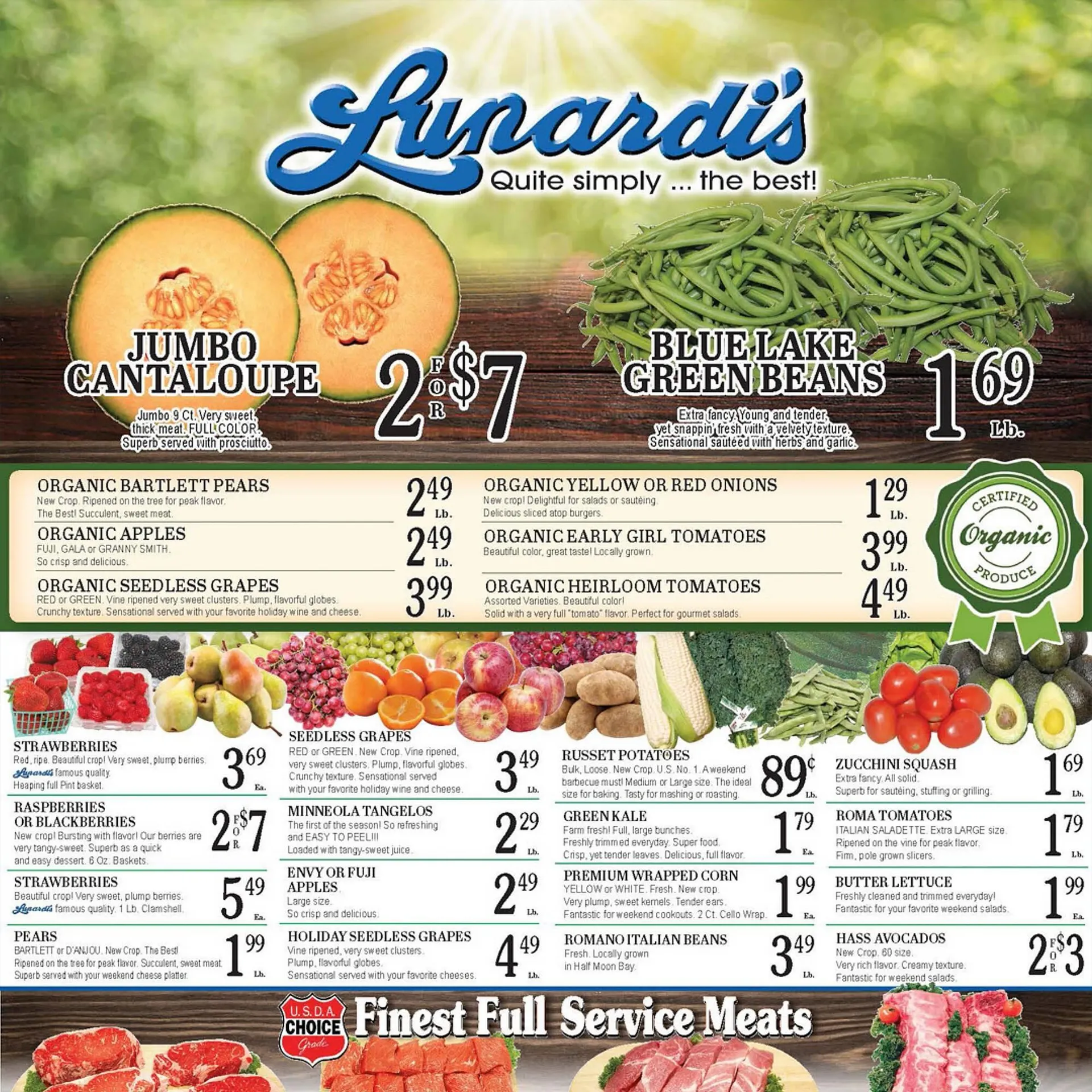 Weekly ad Lunardis weekly ad from September 16 to September 22 2025 - Page 1