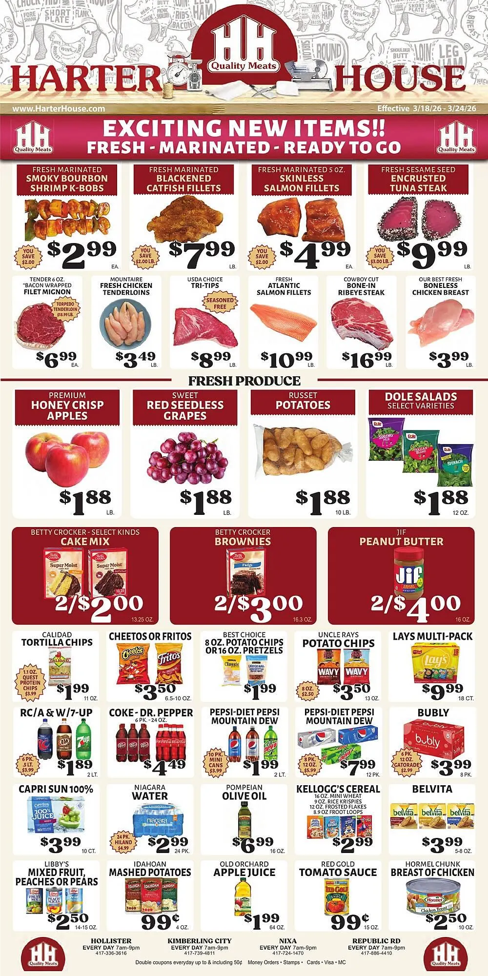 Weekly ad Harter House weekly ad from March 19 to March 24 2026 - Page 1