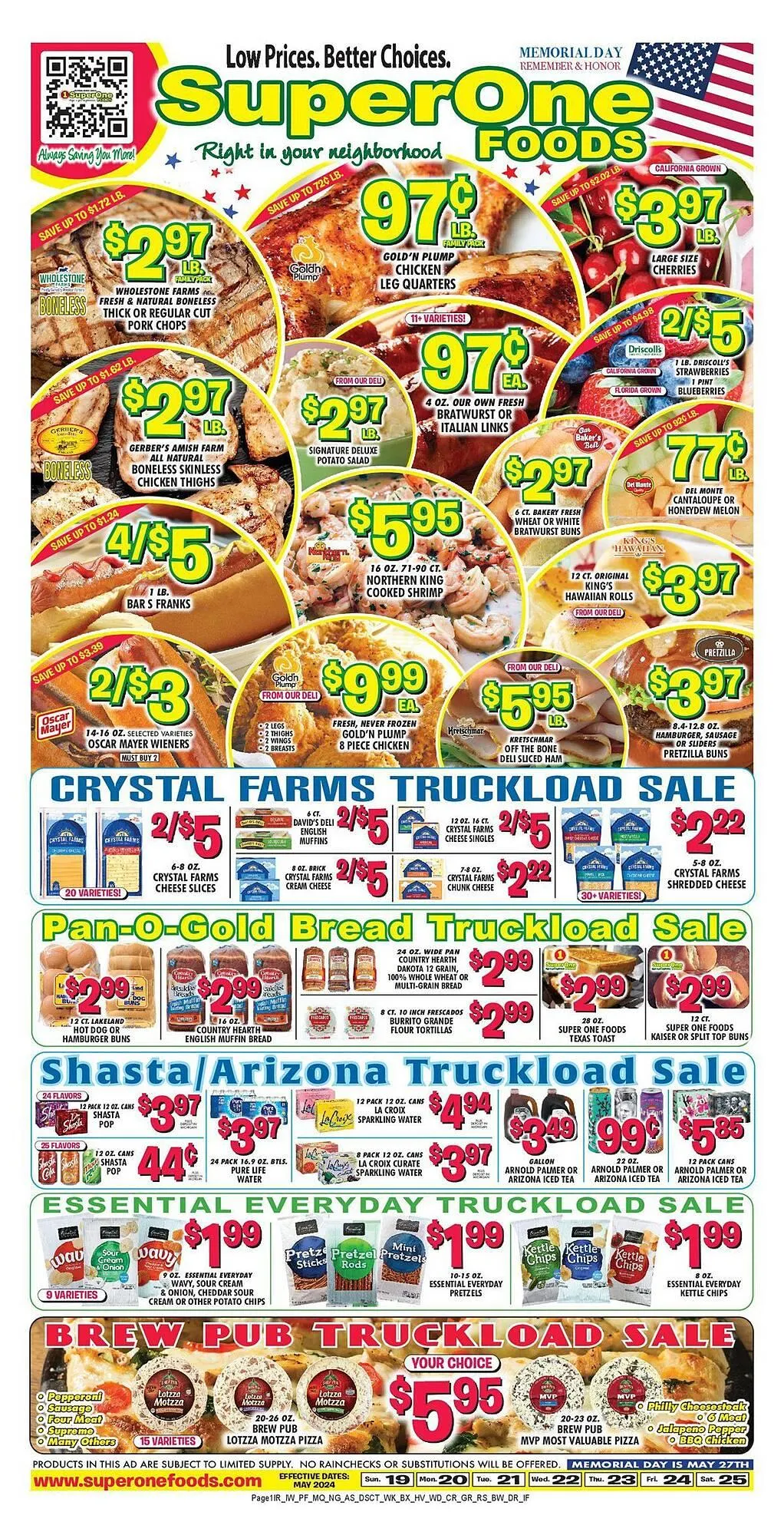 Miners County Market Weekly Ad - 1