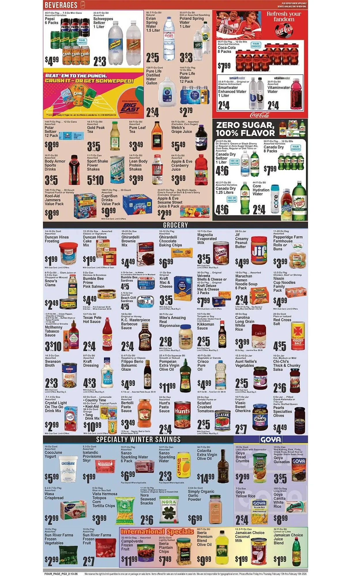 Weekly ad Key Food circular from February 13 to March 19 2026 - Page 4