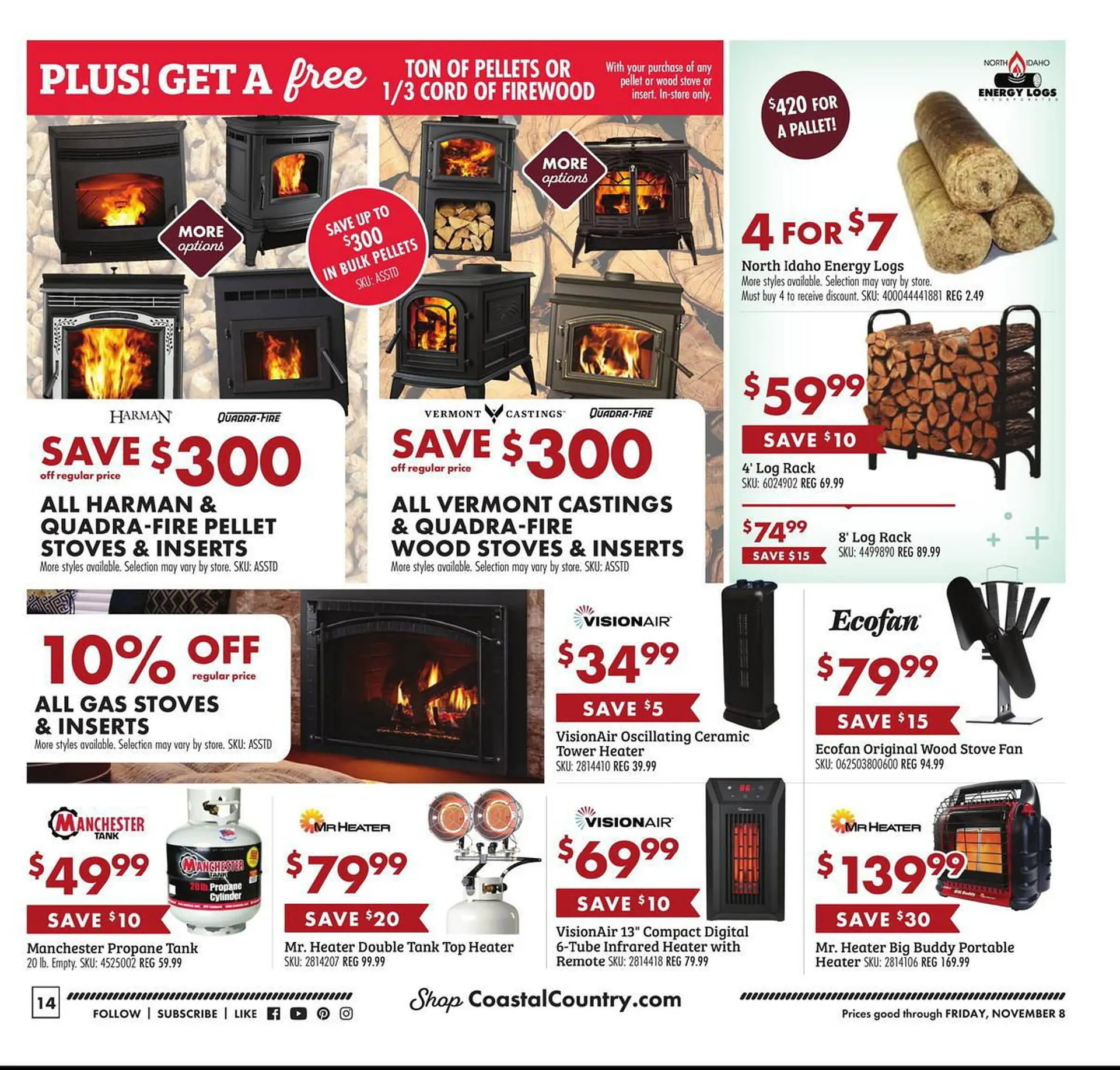 Weekly ad Coastal Farm & Ranch Weekly Ad from October 30 to November 8 2024 - Page 14