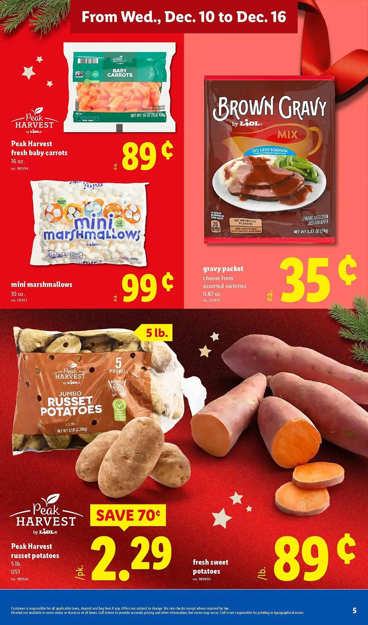 Weekly promotion Lidl weekly ad spanning from December 10 to December 16 2025 - Page 5 for Catalogue 365
