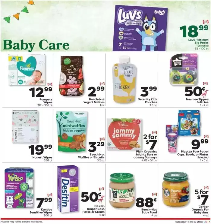 Weekly ad Weekly Ads Weis Markets from February 26 to March 26 2025 - Page 11