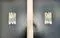 Vintage Triedri Murano Glass Wall Sconces, 1990s, Set of 2