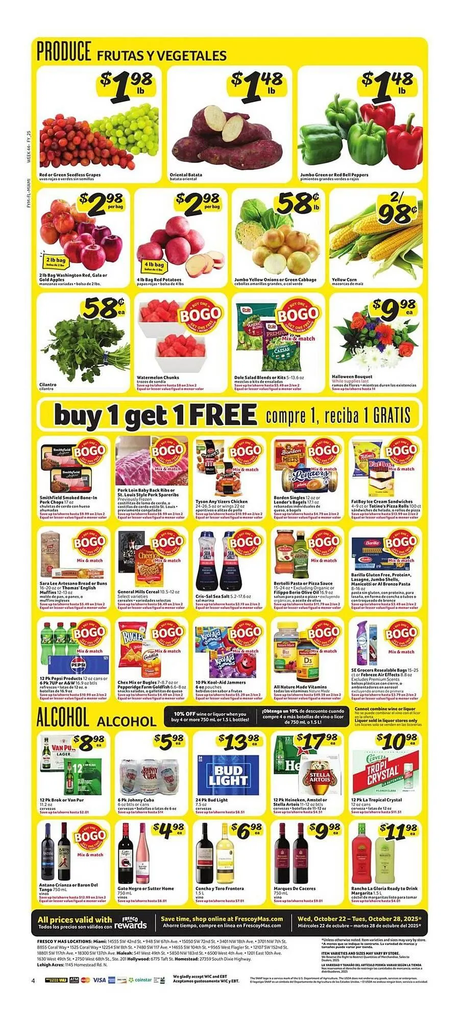 Weekly ad Fresco y Más weekly ad from October 22 to October 28 2025 - Page 5
