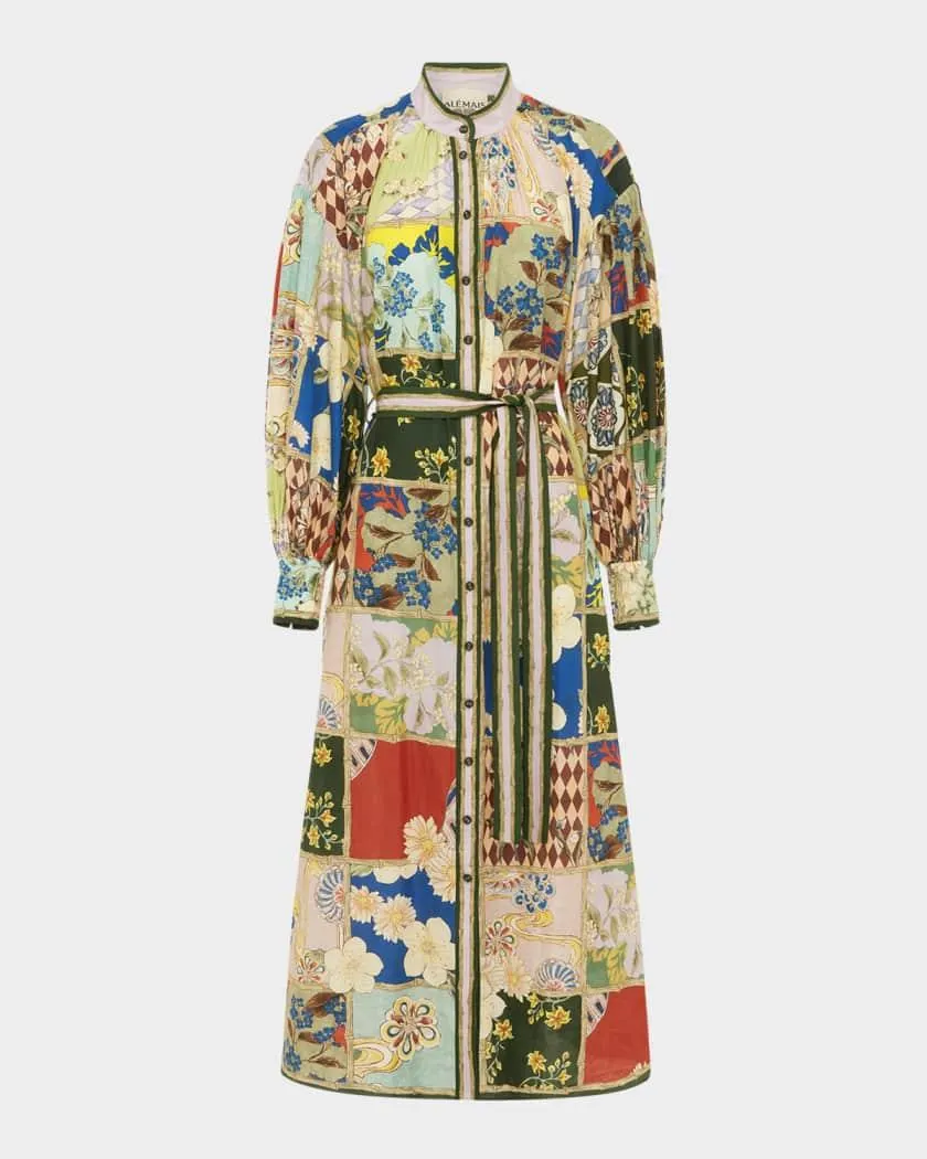 Bianca Belted Midi Shirtdress