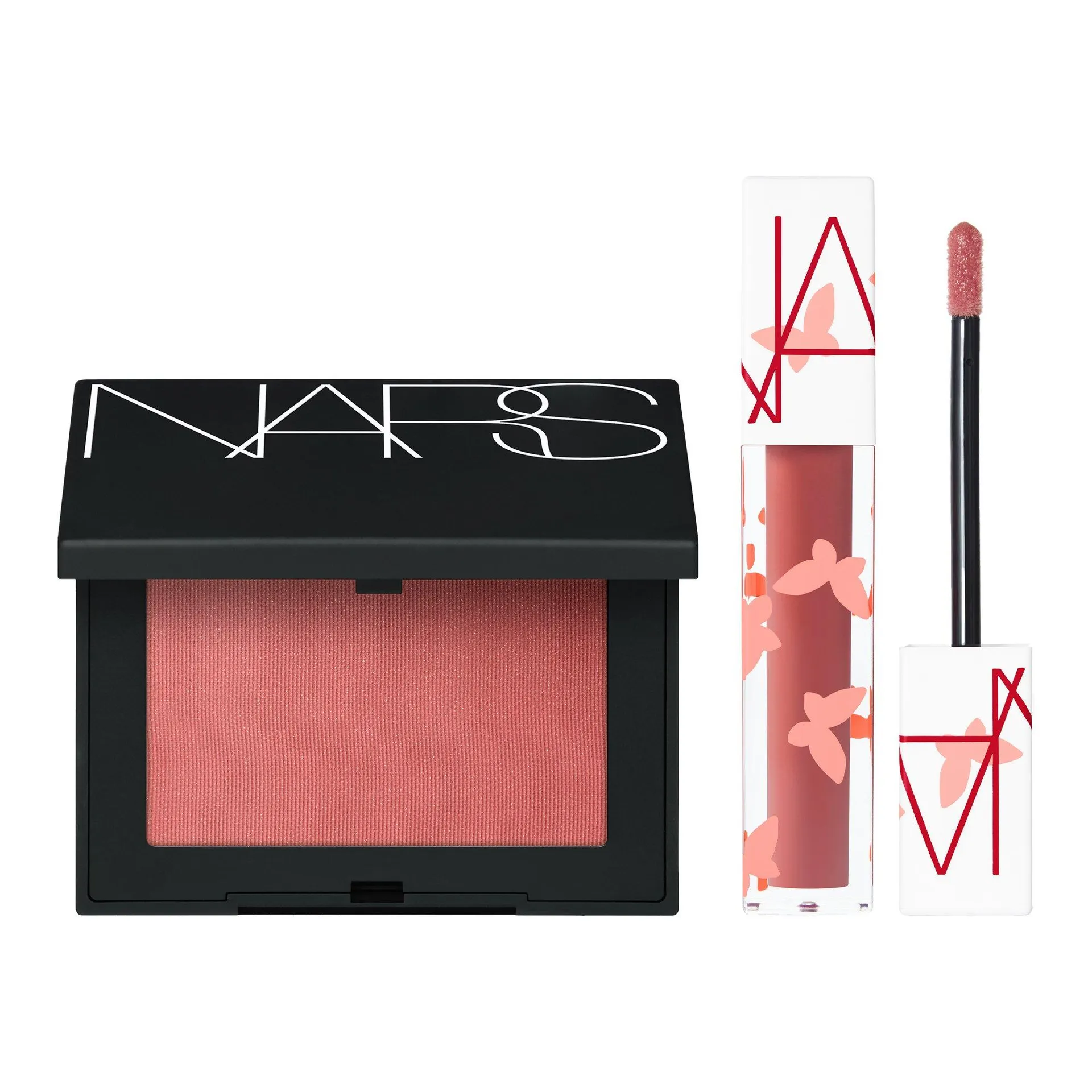 The Powder Blush & Afterglow Lip Oil Set