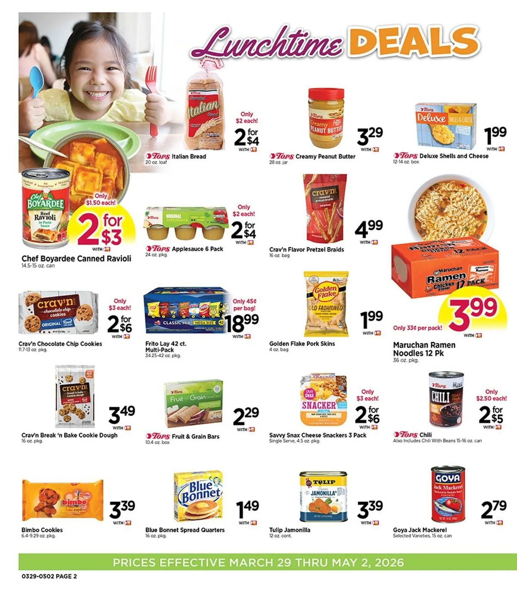 Weekly ad Tops weekly ad from March 29 to May 2 2026 - Page 2