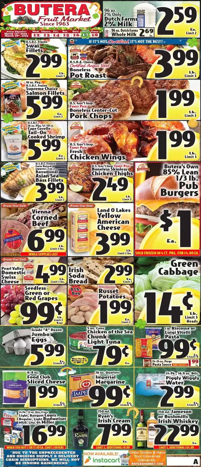Weekly ad Our best deals for you from March 12 to March 18 2025 - Page 1