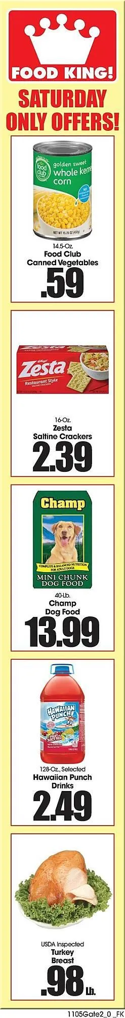 Weekly ad Food King weekly ad from November 5 to November 11 2025 - Page 8