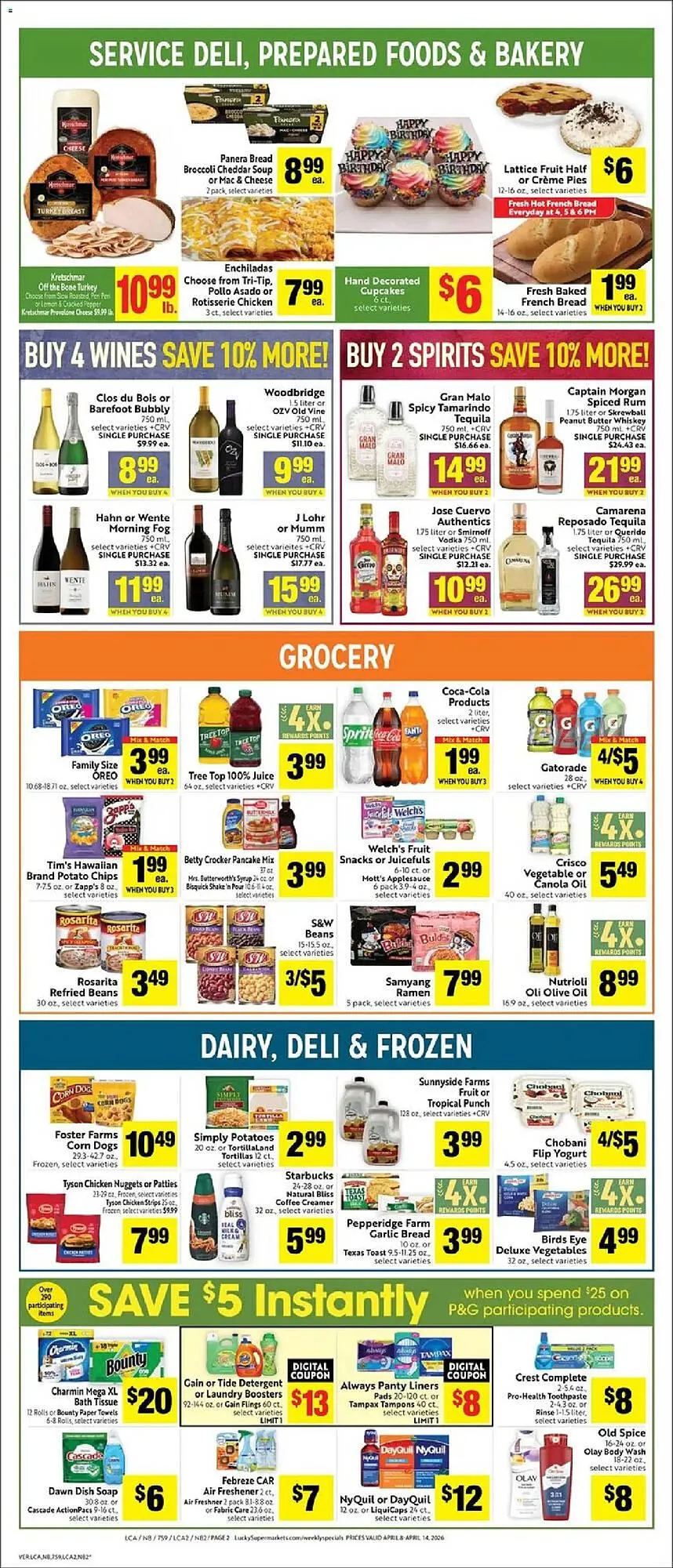 Weekly ad Lucky Supermarkets weekly ad from April 8 to April 14 2026 - Page 2