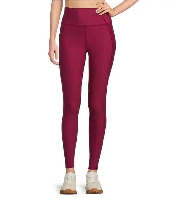 High Rise Moisture Wicking Ankle Leggings