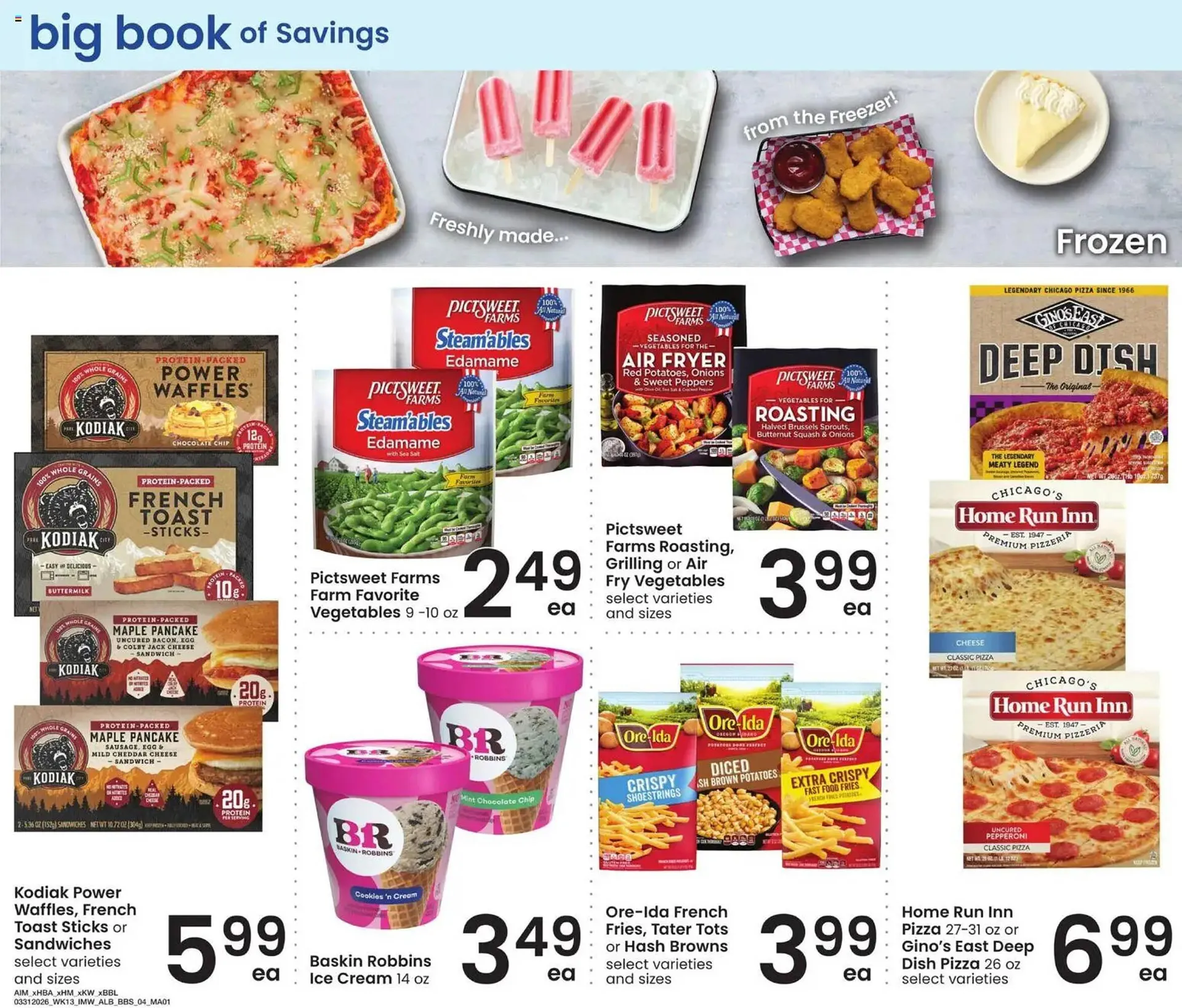 Weekly promotion Albertsons weekly ad spanning from March 31 to April 28 2026 - Page 4 for Catalogue 365