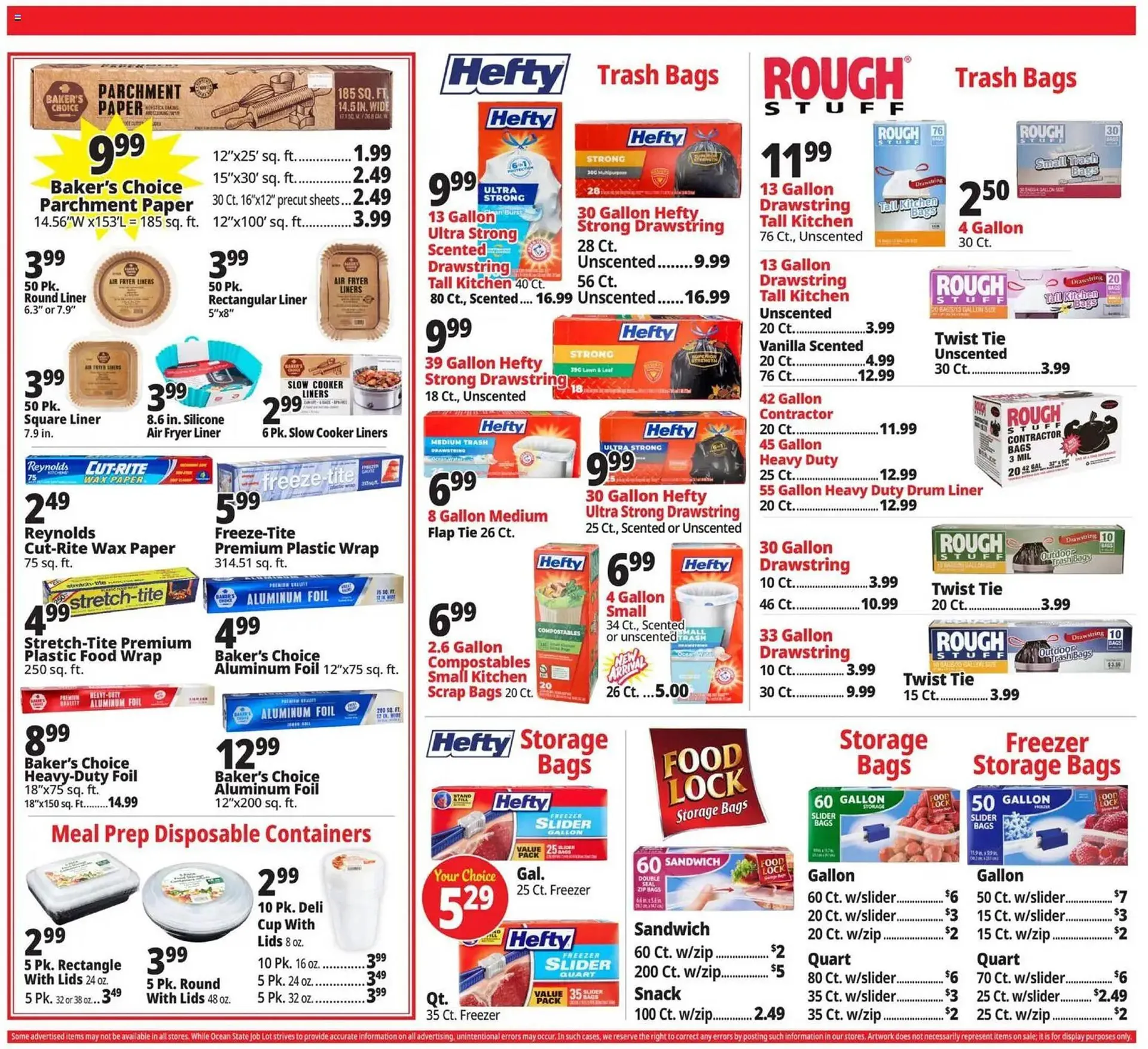Weekly ad Ocean State Job Lot flyer from April 9 to April 15 2026 - Page 24