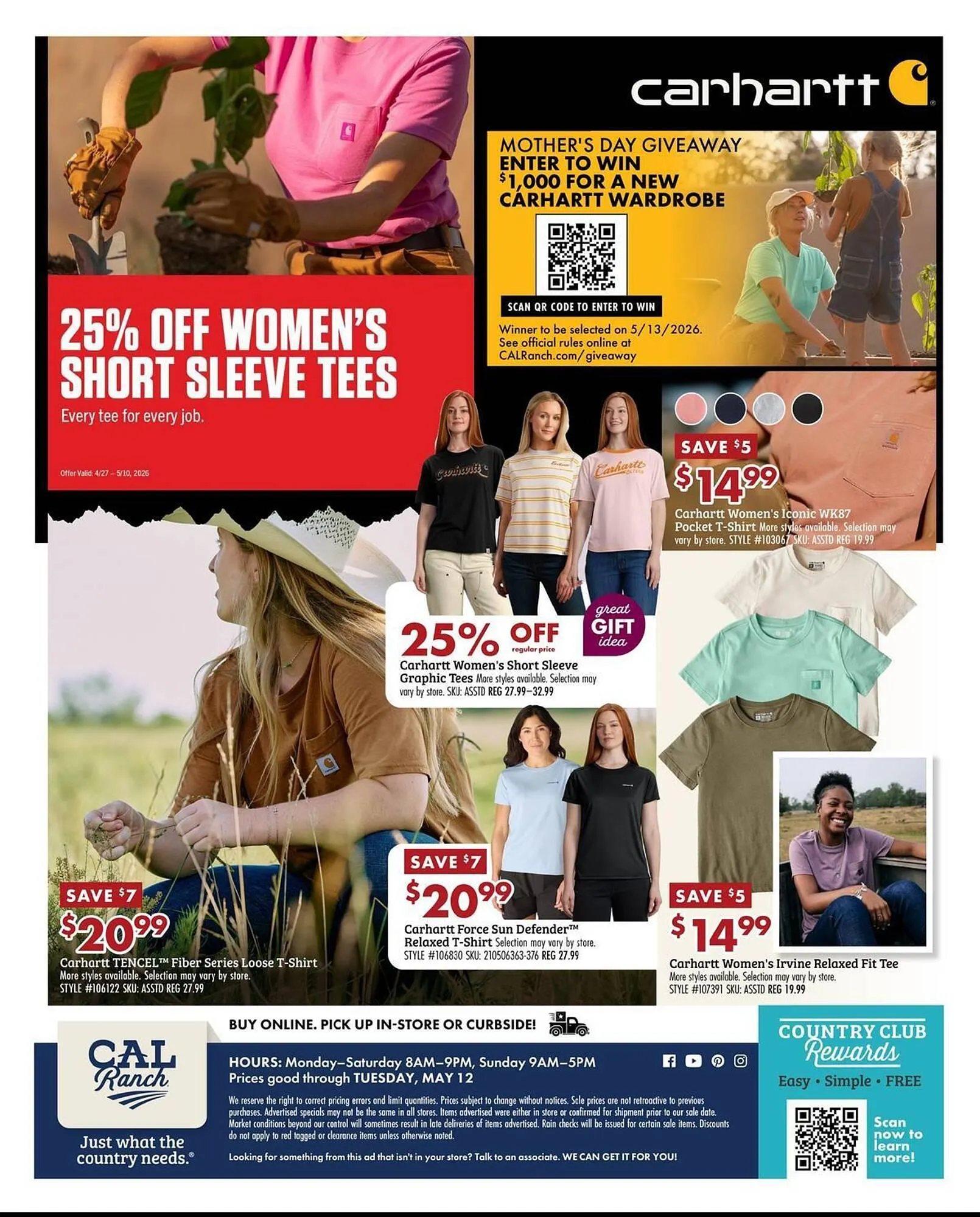 Weekly promotion C A L Ranch Stores weekly ad spanning from April 29 to May 12 2026 - Page 4 for Catalogue 365
