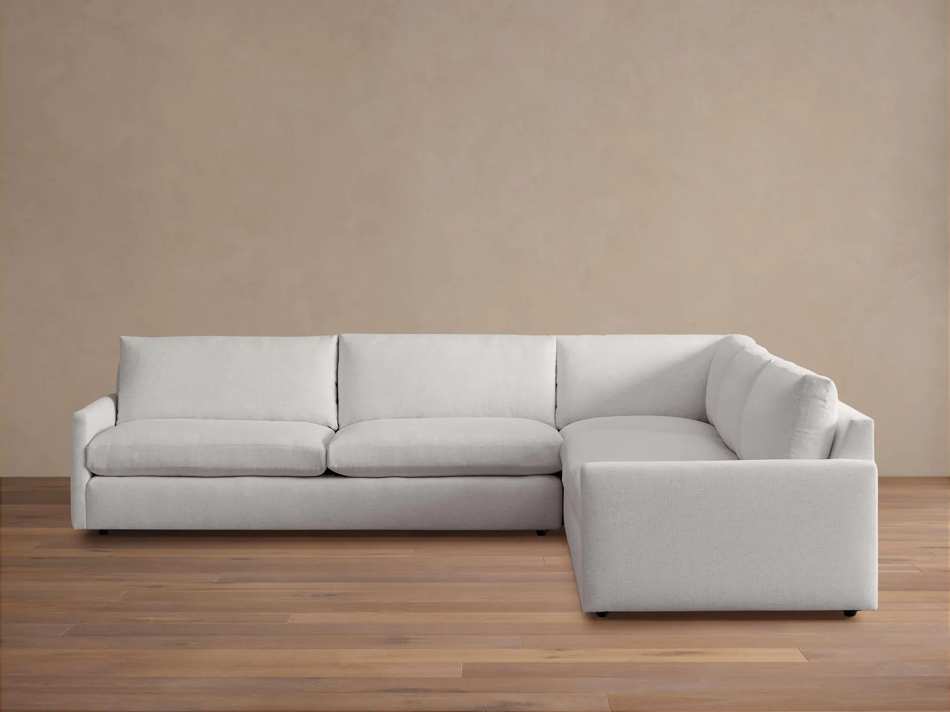 Kipton Slim Arm Three-Piece Corner Sectional