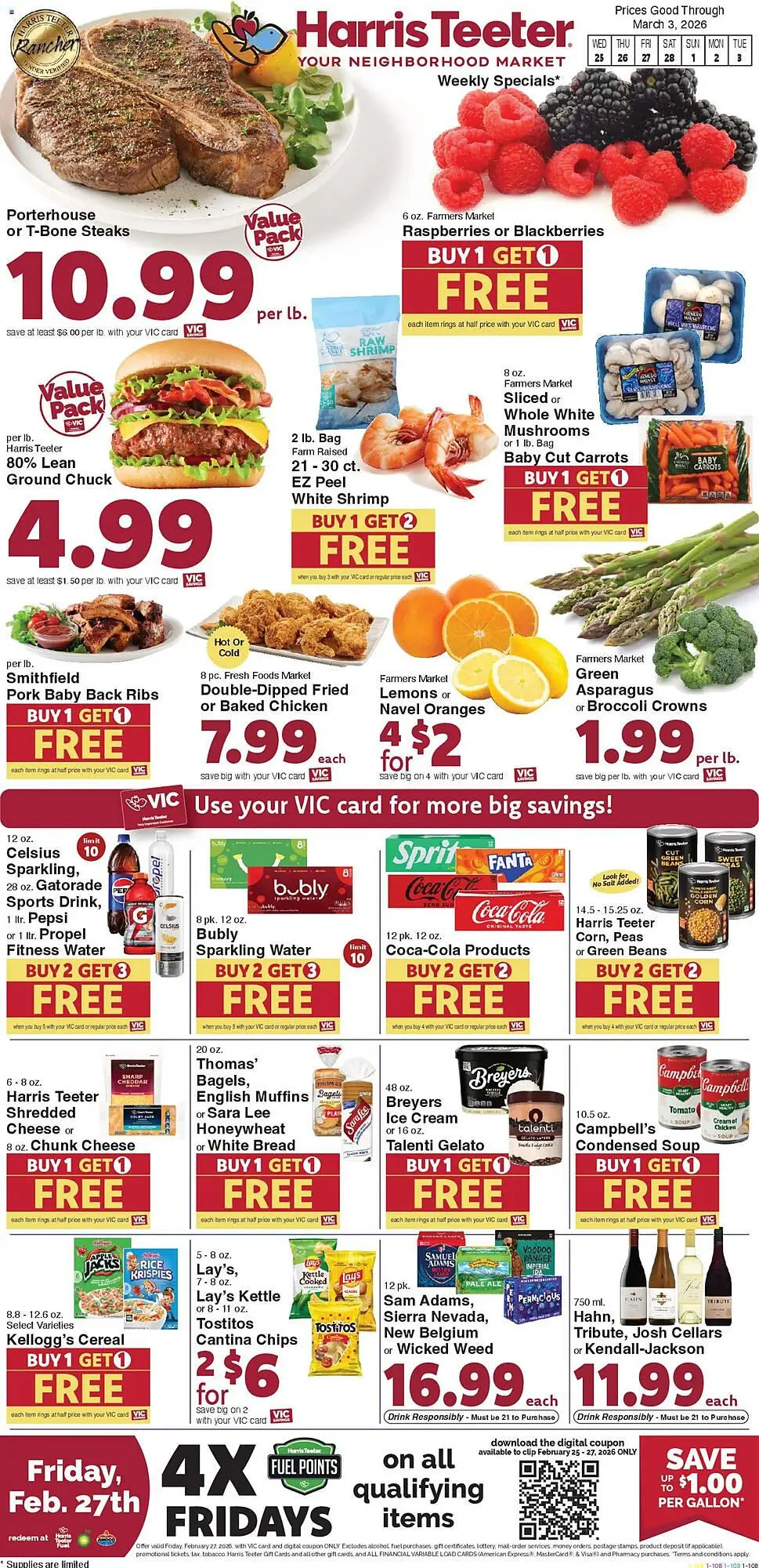 Weekly ad Harris Teeter weekly ad from February 25 to March 3 2026 - Page 1