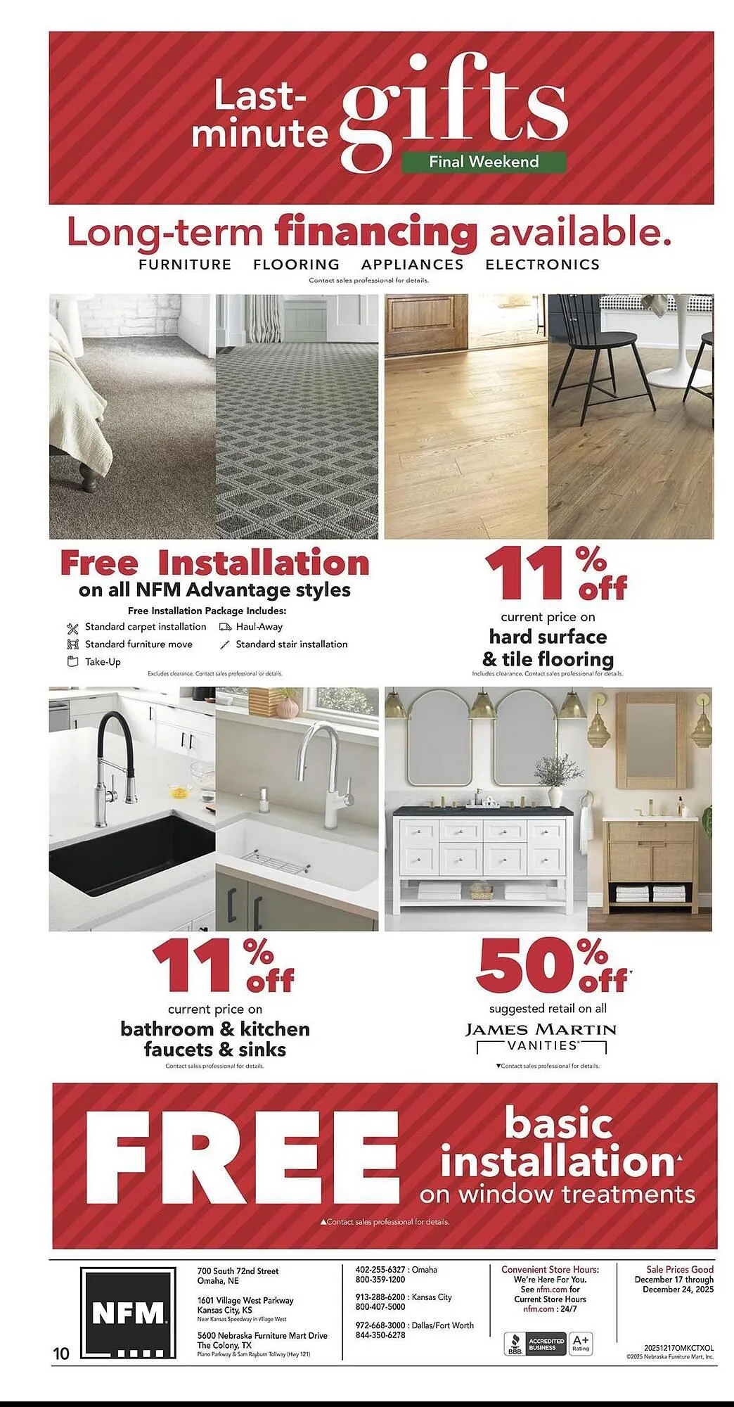 Weekly ad Nebraska Furniture Mart weekly ad from December 17 to December 24 2025 - Page 10