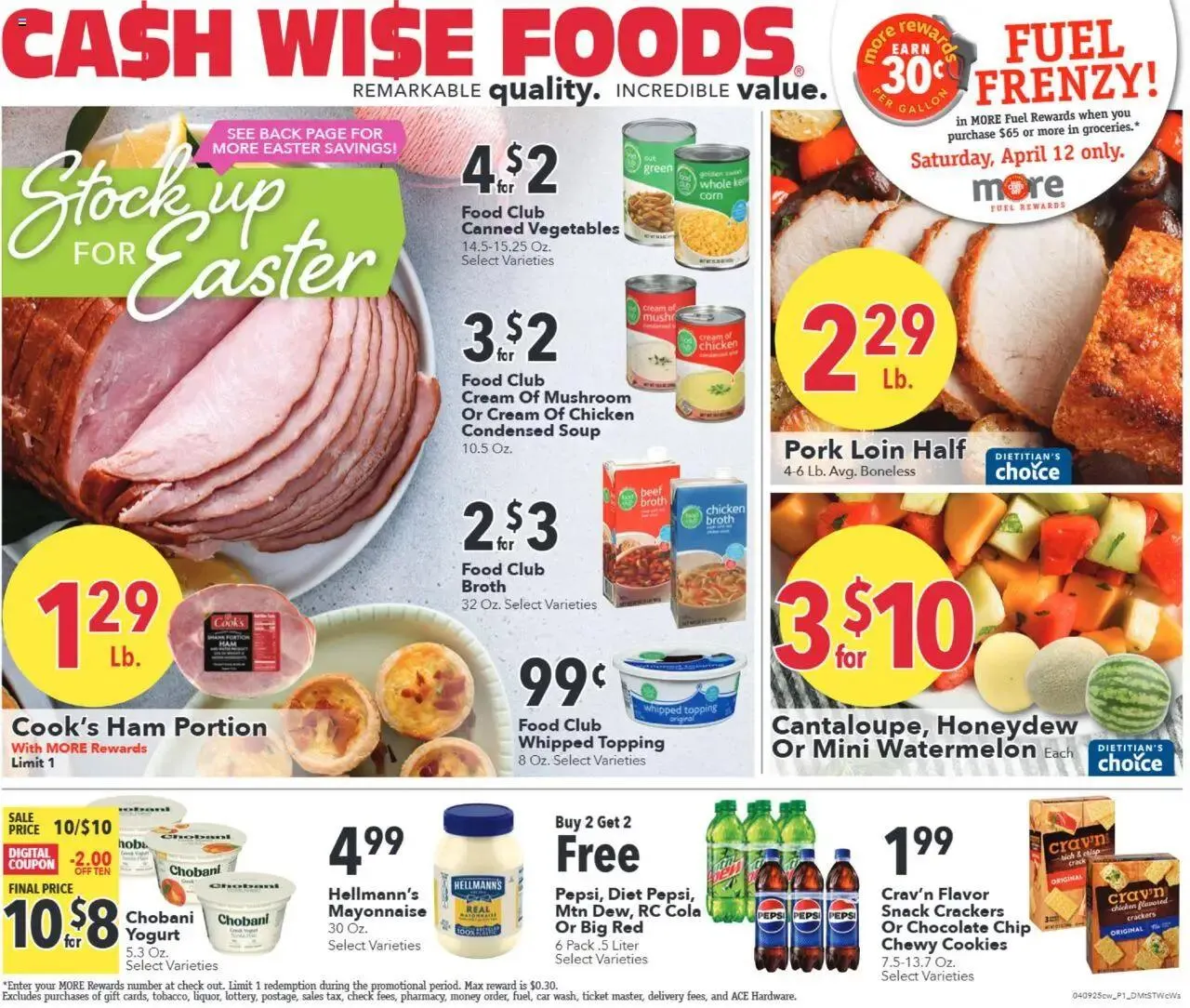 Cash Wise Weekly Ad - 1