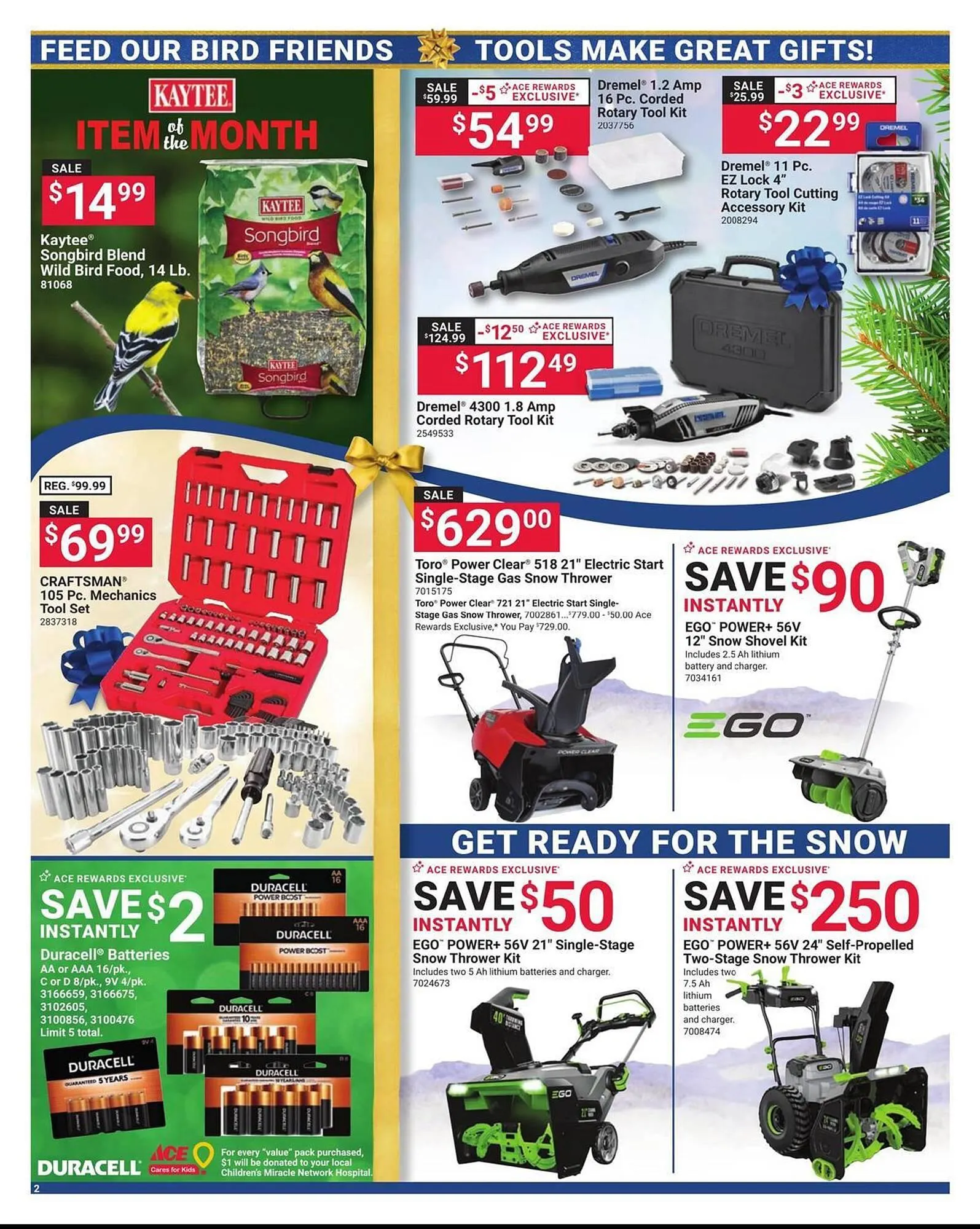 Weekly ad Ace Hardware flyer from November 11 to November 24 2025 - Page 2