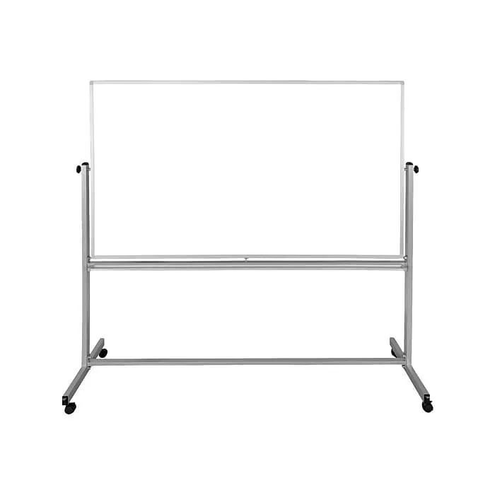 Luxor Steel Mobile Dry-Erase Whiteboard,