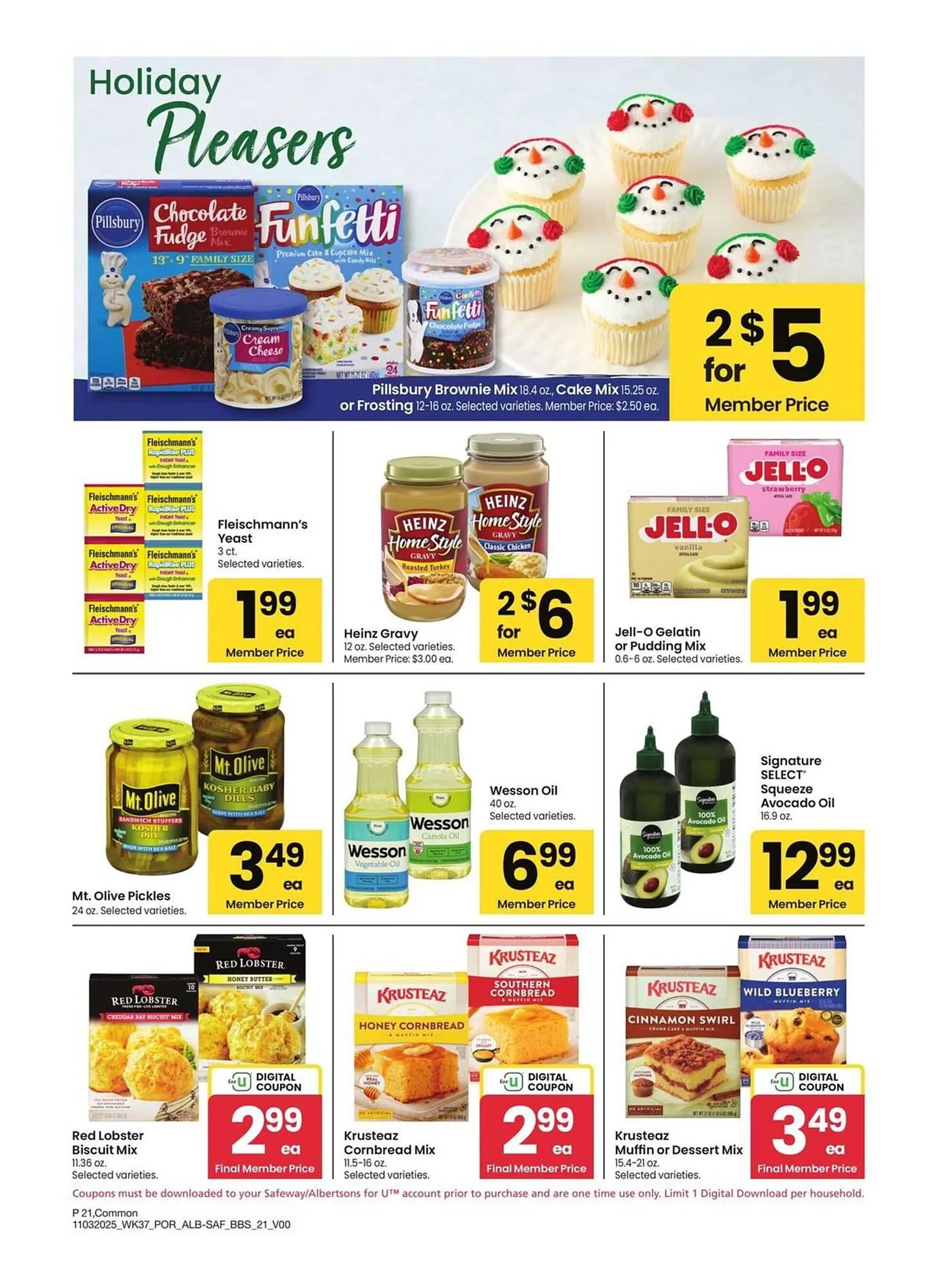 Weekly ad Albertsons weekly ad from November 3 to November 30 2025 - Page 21