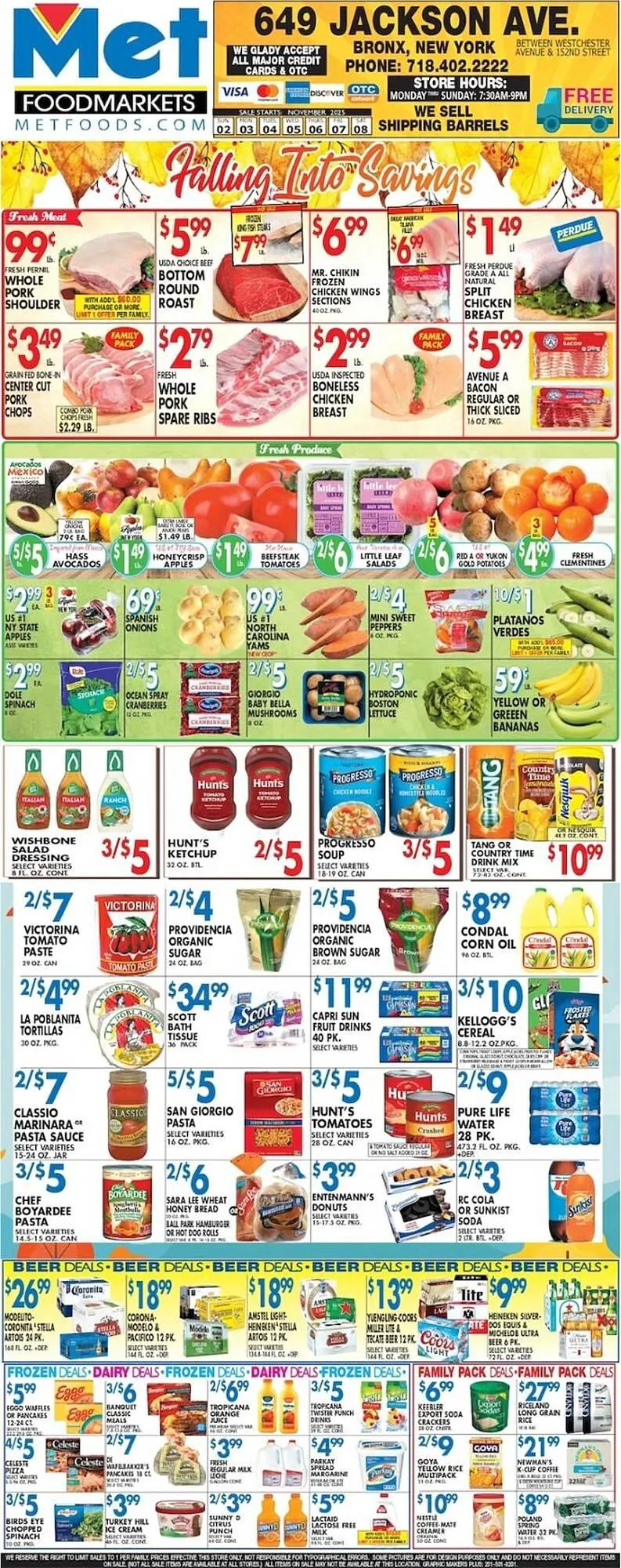 Weekly ad Met Foodmarkets weekly ad from November 2 to November 8 2025 - Page 1