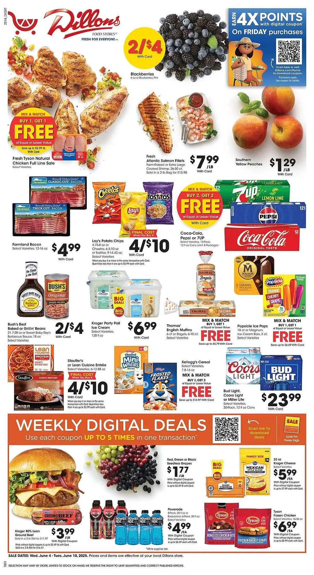Weekly ad Dillons Weekly Ad from June 4 to June 10 2025 - Page 1