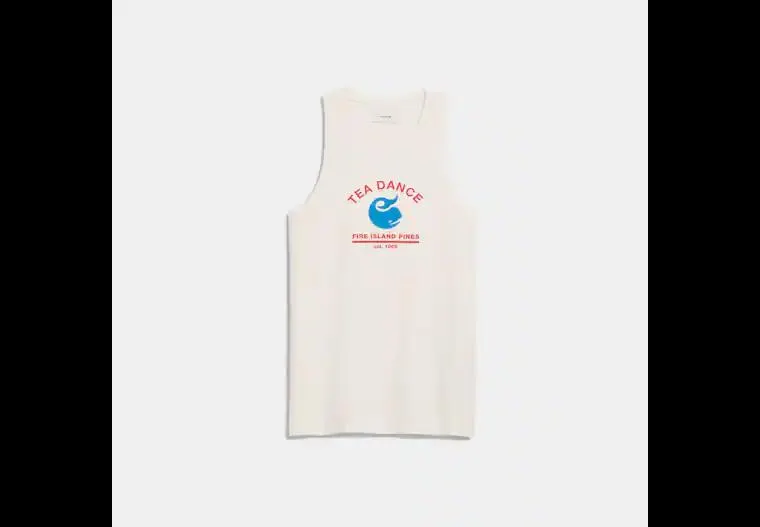Tank Top With Tea Dance Graphic