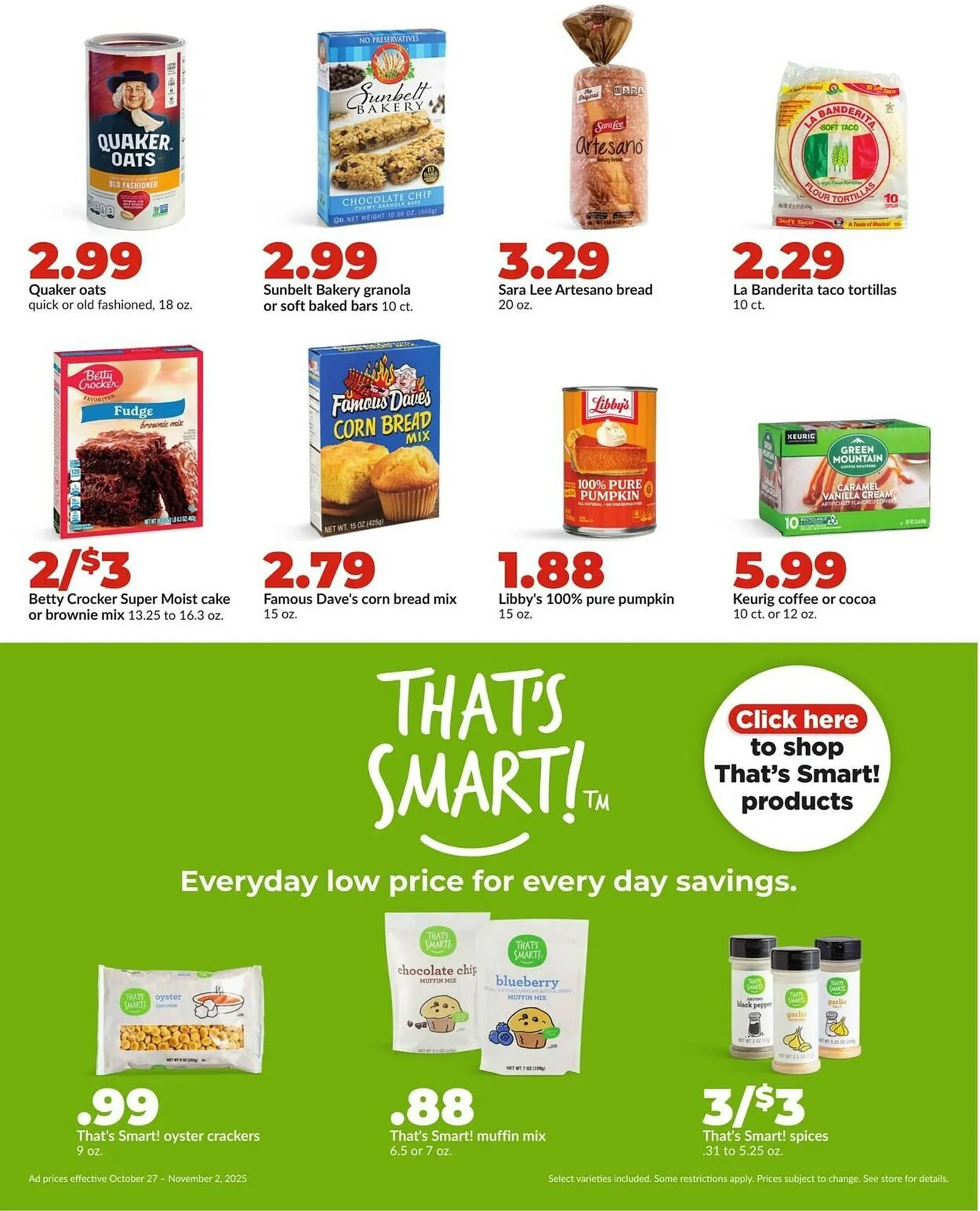 Weekly ad Hy-Vee weekly ad from October 27 to November 2 2025 - Page 22