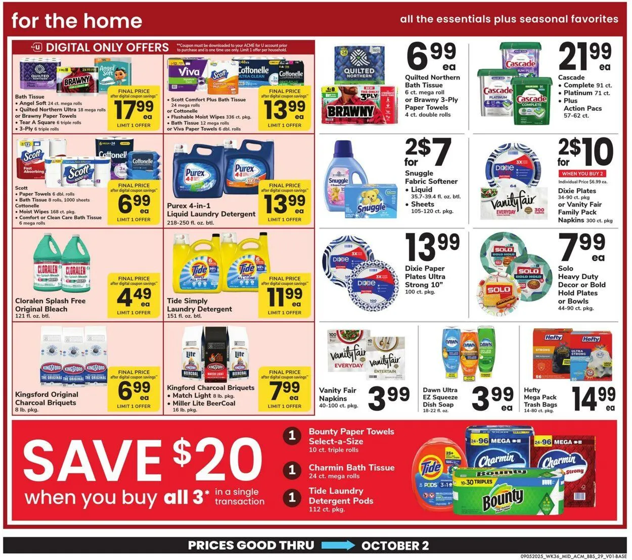 Weekly ad Acme Current weekly ad from September 5 to October 2 2025 - Page 29